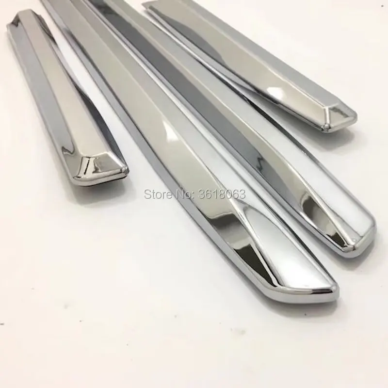 Фото Для Toyota LAND CRUISER PRADO FJ150 2010-2021 молдинговая накладка на боковую дверь, облицовочная накладка, хромированная наклейка из АБС-пластика, автомобильные аксессуары №5