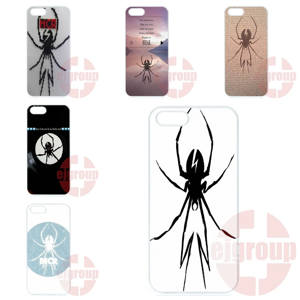 Крышка случая симпатичные my chemical romance паук Для Huawei P7 P8 P9 мини Honor 3C 4C 5C 6 Mate 7 8 9 Плюс