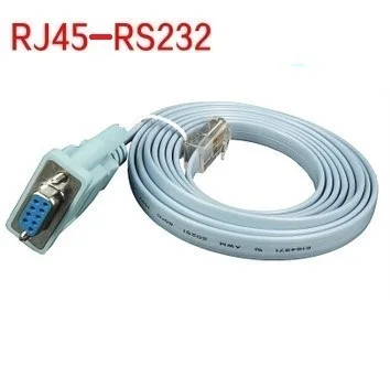 

Новый разъем Rs232 Db9 для Ethernet-адаптера RJ45 Cat5 для сетей маршрутизаторов