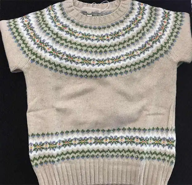 beige 3 цвета; брендовый детский шерстяной свитер для девочек; брендовая одежда с вишенками; модные шерстяные топы для детей; сезон осень-зима; теплая одежда; Топ - Цвет: beige