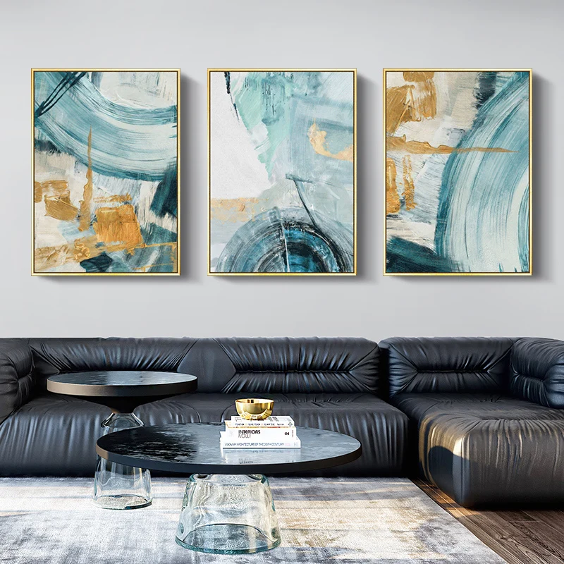 

EECAMAIL, скандинавские Инс, средиземноморский креативный тройной алмаз, картина, Полный алмаз, новый крестиком, современный пейзаж, украшение для дома