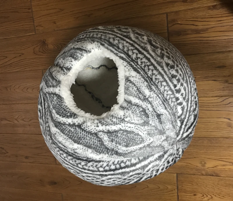 [MPK Cat Beds] Сферический домик для кошек с круглым отверстием, вашему коту понравится! Кошачий домик