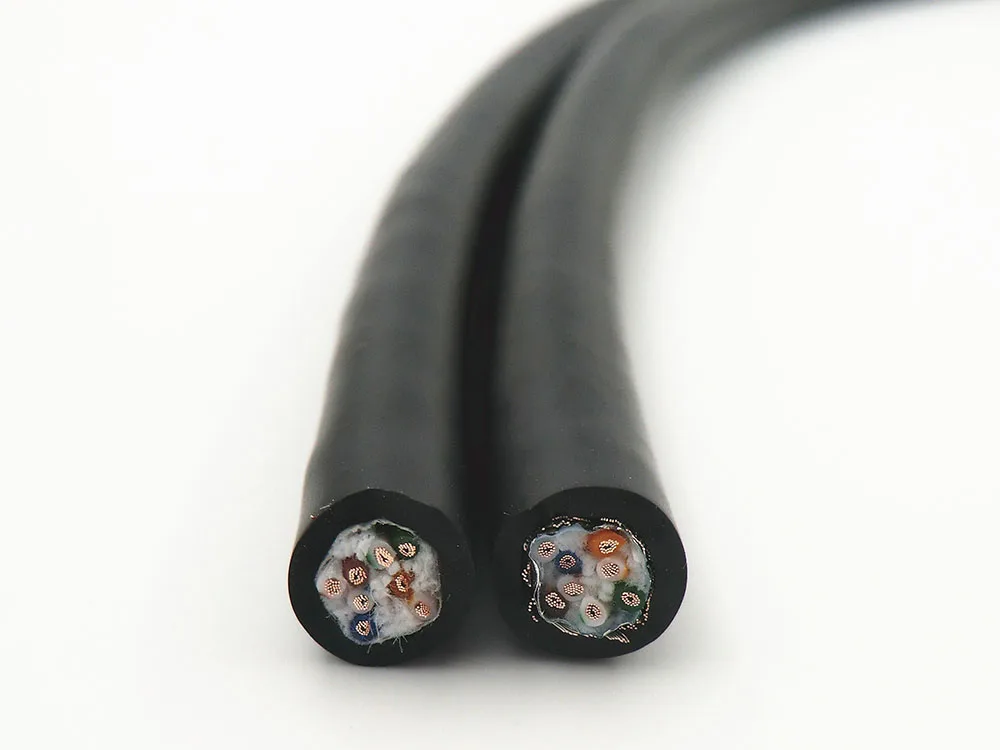 Буксирный кабель Cat5e для Ethernet высокогибкий(специальный кабель) цепной провод(STP/UTP-5E