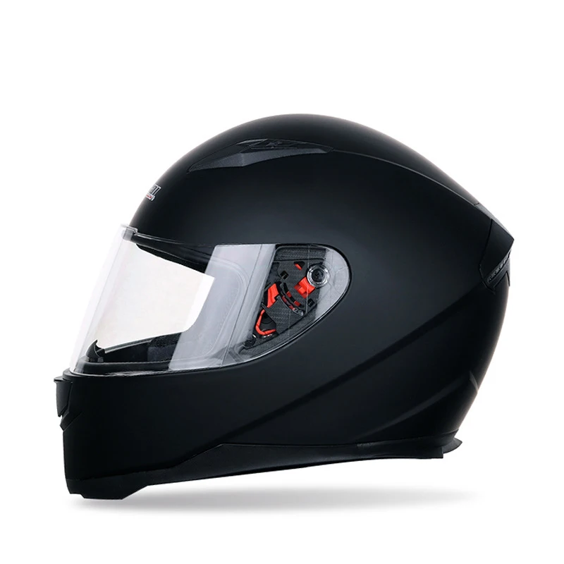 JK313-Matte Black JIEKAI шлем для мотокросса для мужчин мотоциклетный шлем Полнолицевые шлемы противотуманные мотокроссы Chopper Racing Filp Up модульная езда Casco - Цвет: JK313-Matte Black