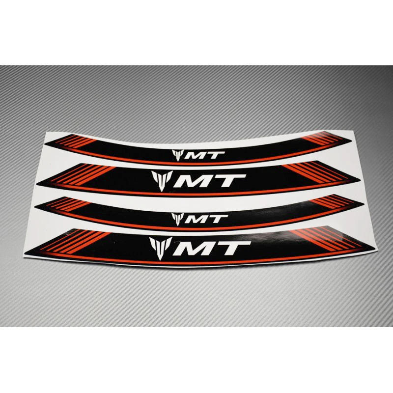 Для Yamaha mt 07 MT 09 10 03 25 Высокое качество мотоцикл краю внешний обод полоски наклейки