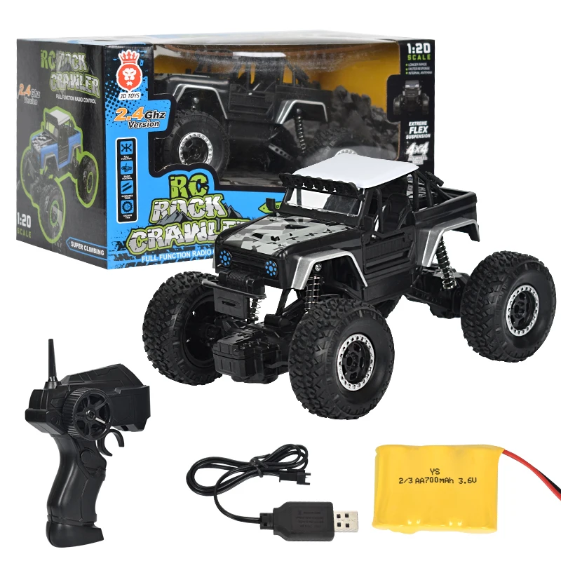 Детские игрушки 2 4G RC автомобиль 1:20 второй привод Мини электрическая