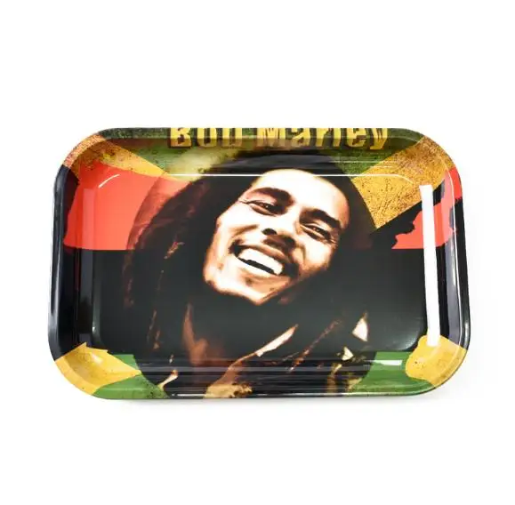 28cm*18cm Rolling Tray for Rolling Paper Tobacco Cigarette Smoke Water Smoking Pipe Herb Grinder Accessories Hookah Chicha - Цвет: bob2
