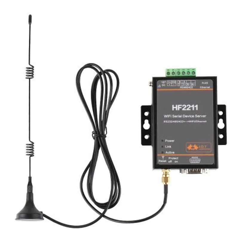 Модуль Wifi 2211 промышленный модуль Modbus RS232 RS485 RS422 к Wi-Fi Ethernet конвертер устройство TCP