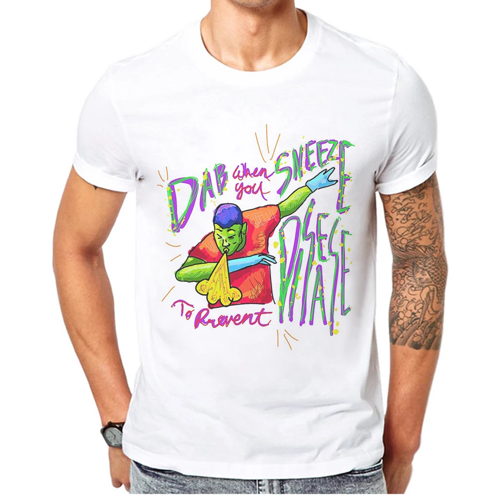 

Funny Hip Hop Dabbing Men T Shirt Japan Anime Printed Cotton Short Sleeve Casual Mens Tops Tee Hipster Dab Cartoon Man T Shirts