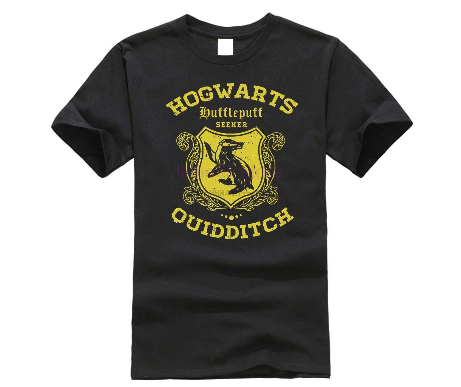 2019 рубашки летние с коротким рукавом Новинка Hufflepuff футболка квиддичем Смешные