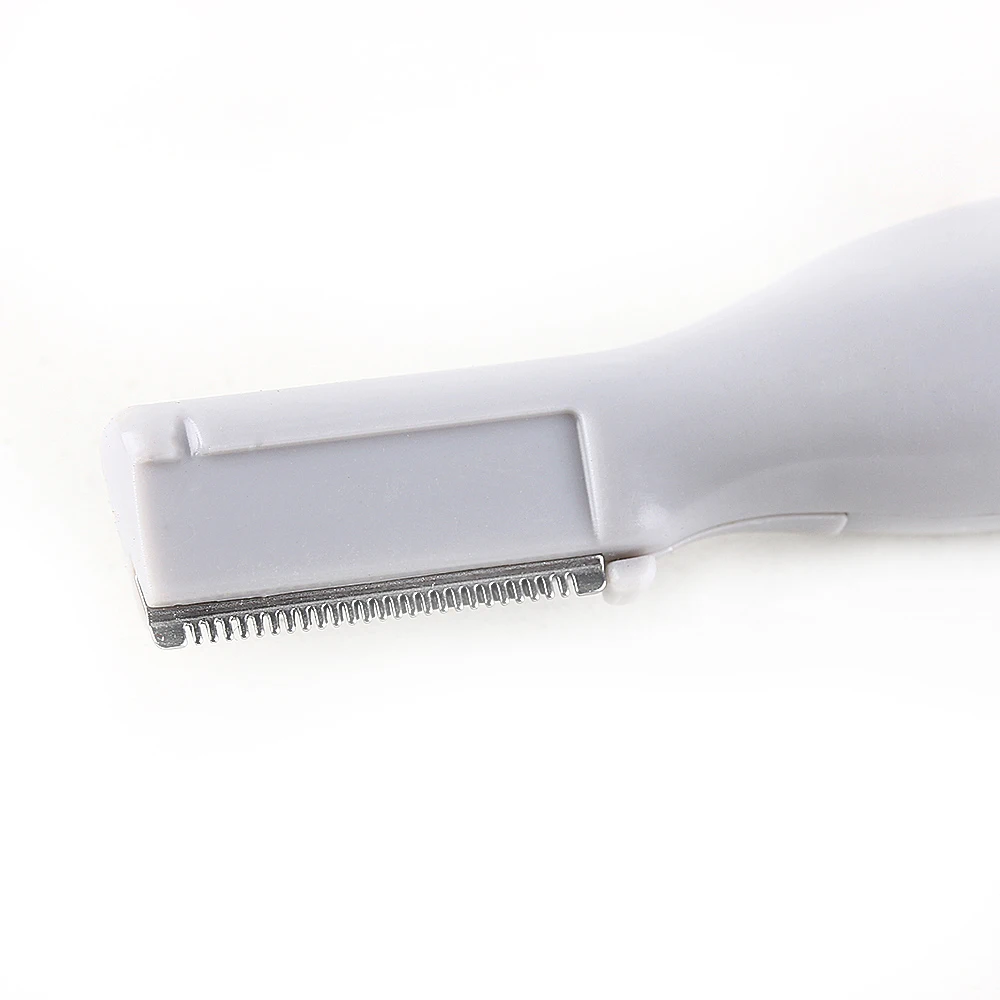 Модный дизайнерский Электрический триммер для бровей с кисточкой бритва лица