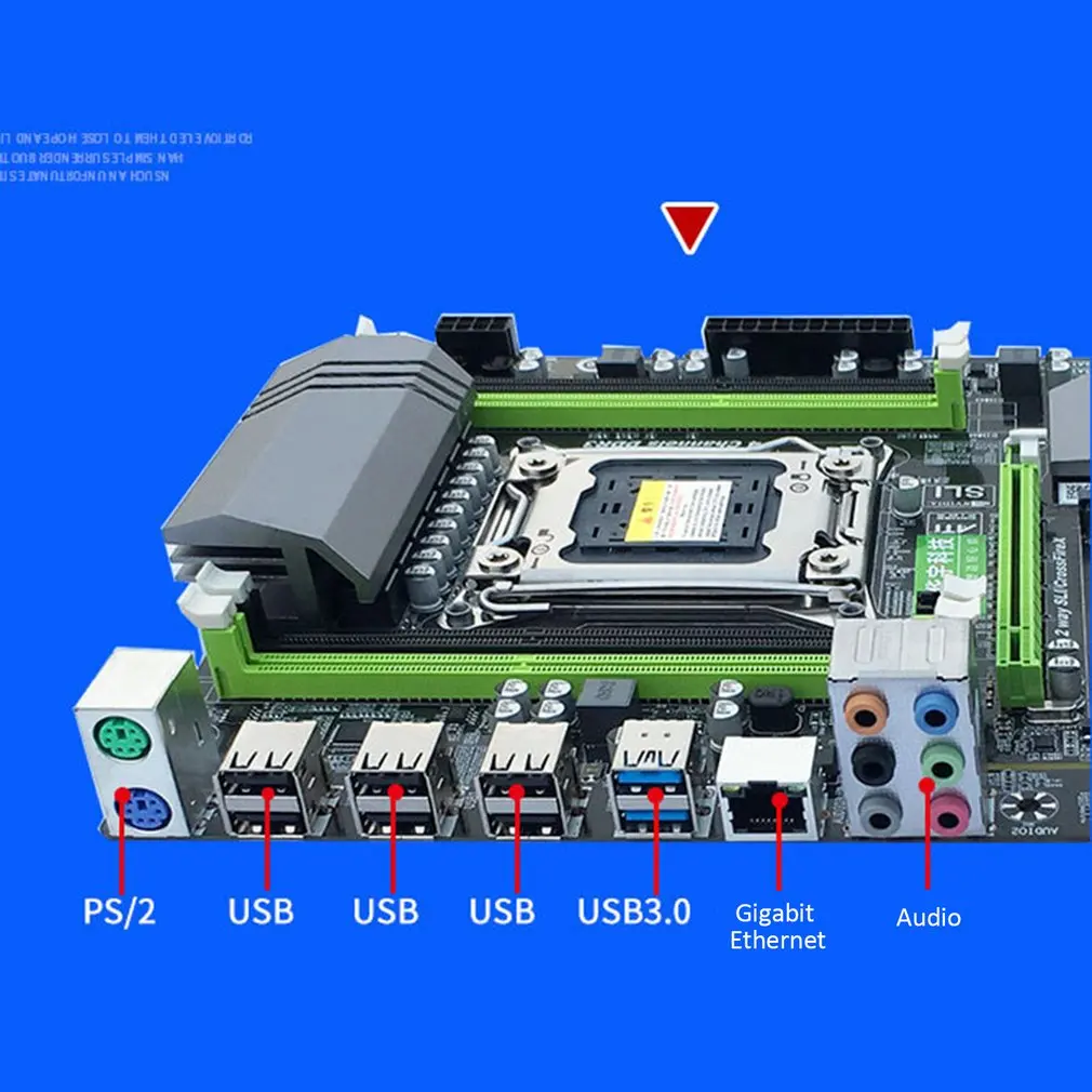 X79T DDR3 настольных ПК материнская плата LGA 2011 Процессор компьютера 4 канала игровые Поддержка M.2 E5-2680V2 i7 SATA 3,0 USB 3,0 для Intel B75