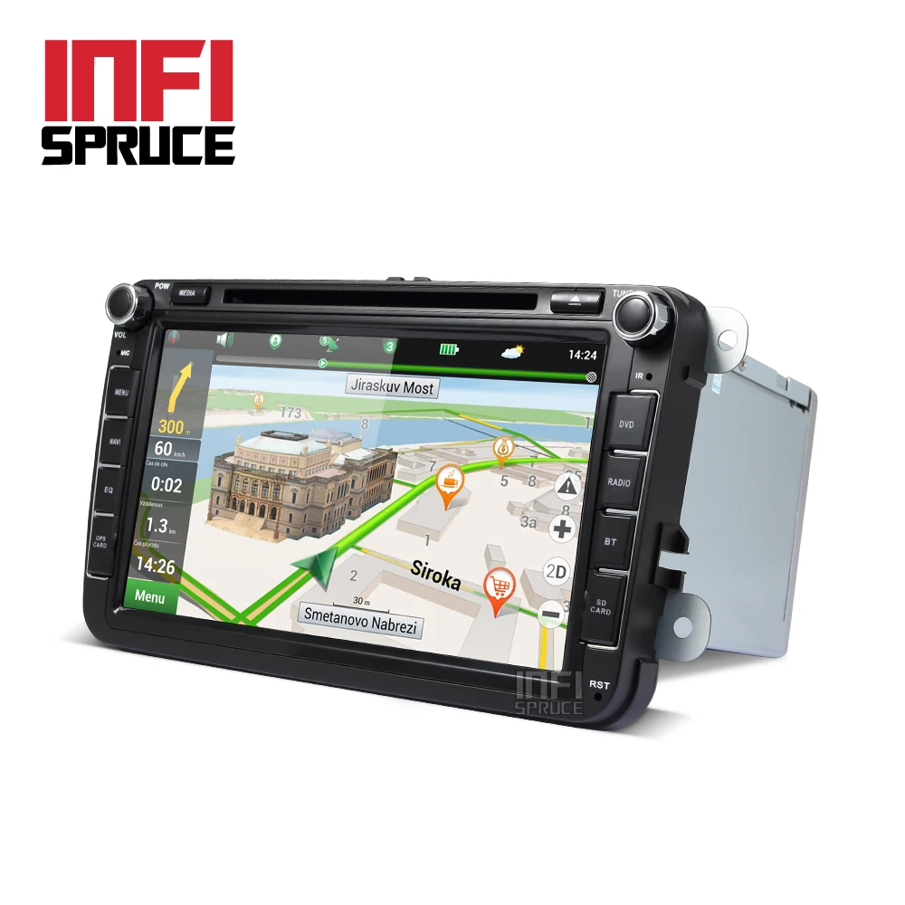 Android 7,1 автомобильный DVD для Фольксваген SKODA Гольф 5 6 POLO PASSAT B7 T5 CC JETTA TIGUAN автомобильный gps стерео навигации плеер