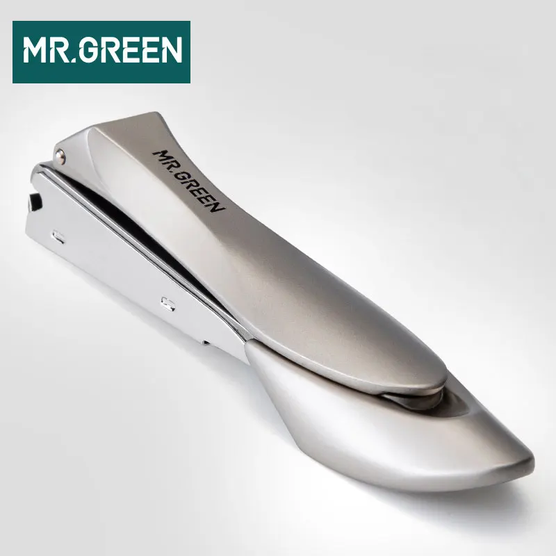 Высококачественные ножницы MR.GREEN среднего размера из нержавеющей стали для ногтей резак триммер маникюра