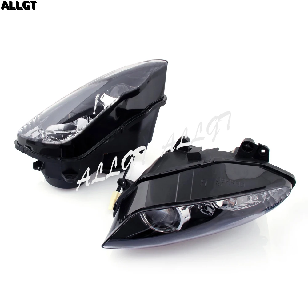 Мотоциклетная фара в сборе для Yamaha YZF 1000 R1 2004 2005 2006 прозрачная линза L|assembly| |