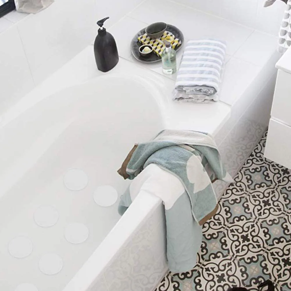 40 шт./компл. белый круглый Нескользящий Резиновый мягкий водонепроницаемый