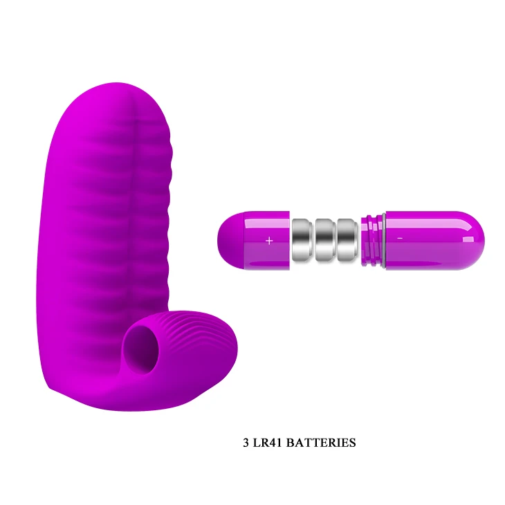 Вибратор с милым любовным пальцем G Spot Дилдо клитор Вибраторы для женщин