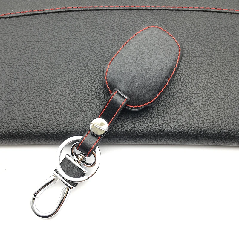 Кожаный Автомобильный брелок для ключей чехол Toyota Highlander Camry Corolla RAV4 Vios Prius C 2012-2016