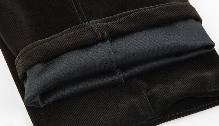 Весенние и осенние свободные вельветовые брюки мужские повседневные прямые