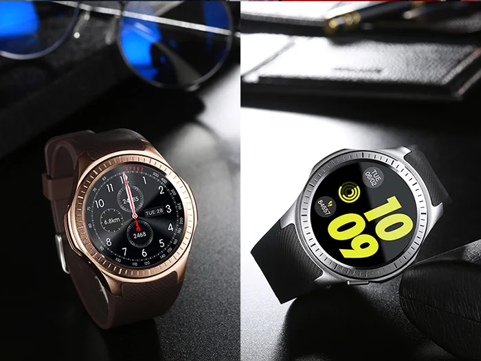 Спортивные Смарт часы Microwear L1 MTK2503 с частотой сердечных сокращений 2G Wi Fi Bluetooth