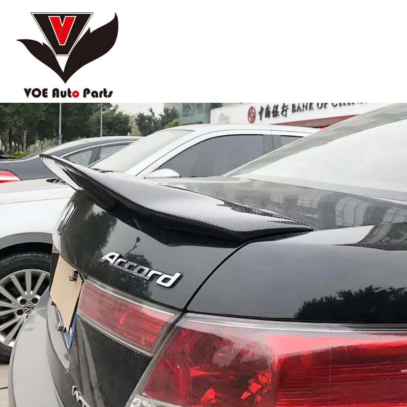 

Accor-d R-style спойлер для крыла заднего багажника из углеродного волокна/ФАП для Honda ACCOR-D 2008-2013