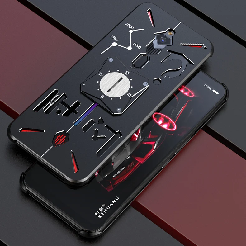 Роскошный металлический алюминиевый чехол Nubia Red Magic для ZTE 3 NX629J NX619J накладка 3S