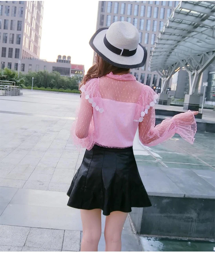 Новые женские рубашки дизайнерские брендовые осенние модные блузки в стиле