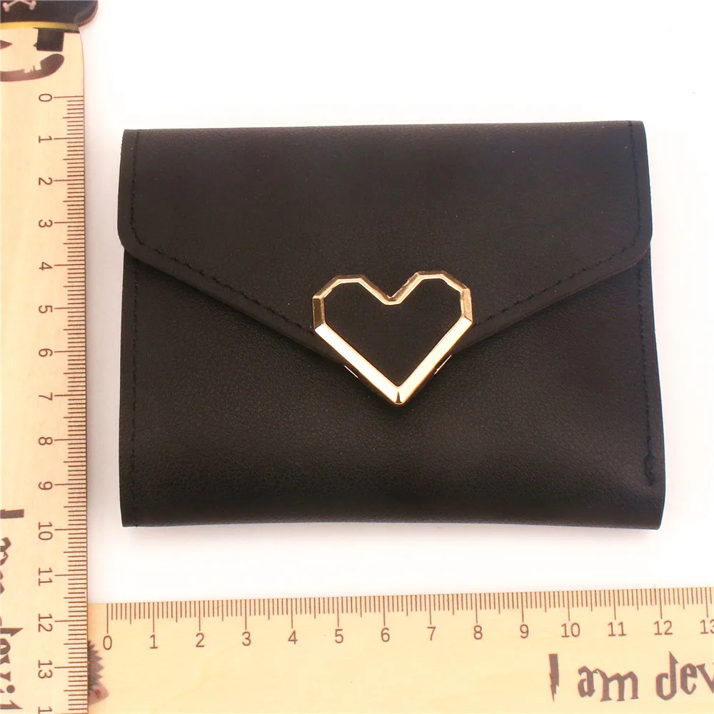 Женский кошелек PipiFren короткий с сердечком | Багаж и сумки