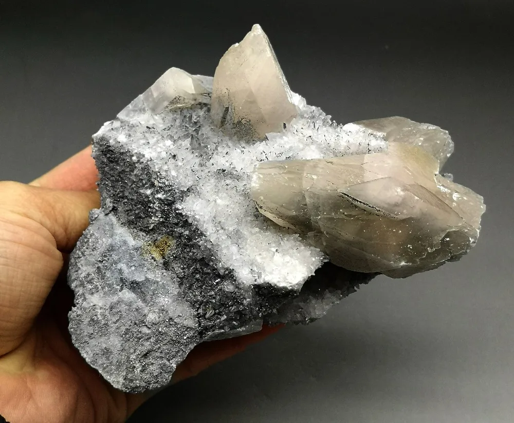 536 г натуральный большой кристалл calcite оригинальный Камень руды украшения