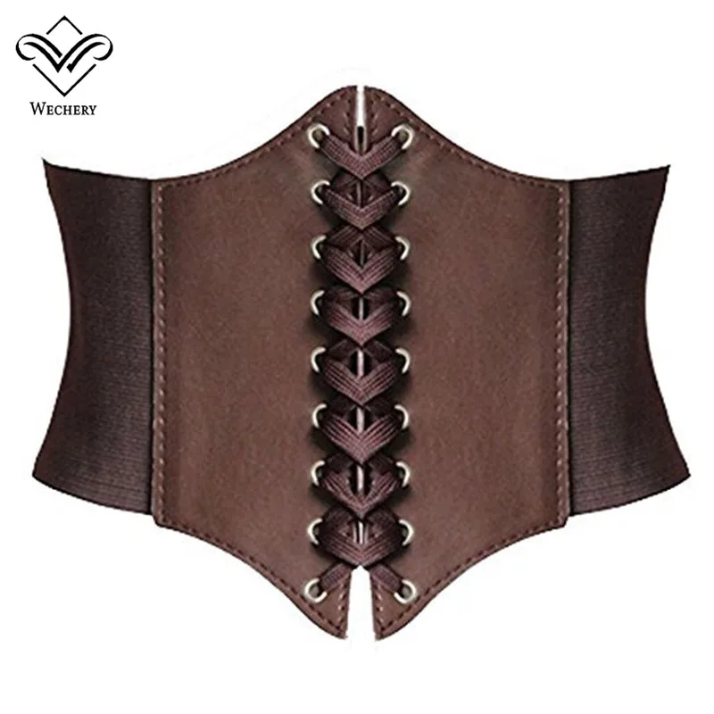 Wechery талии тренер Body Shaper до пола с корсетом со шнуровкой на пояс для живота под