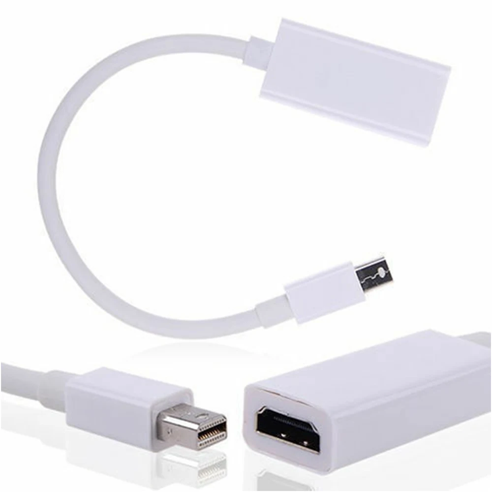 Thunderbolt Mini display Порт DP к HDMI Кабель-адаптер для компьютера Apple Projecter STB