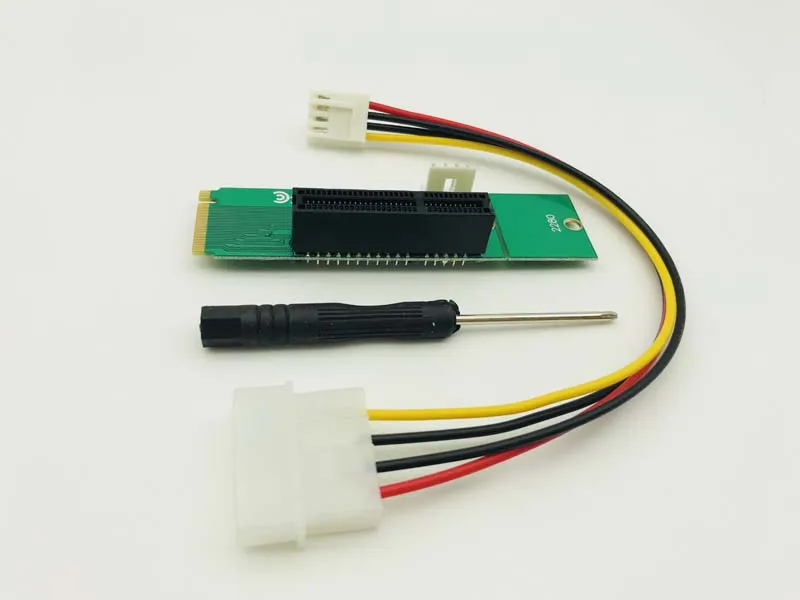 Адаптер штырь гнездо PCIE усилитель новый NGFF M2 M.2 к PCI E 4x 1x слот карта Riser для майнера