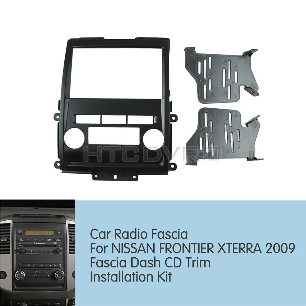 Рамка для автомобильного радиоприемника YMODVHT 2din Nissan Frontier/Xterra 2009 | Автомобили и