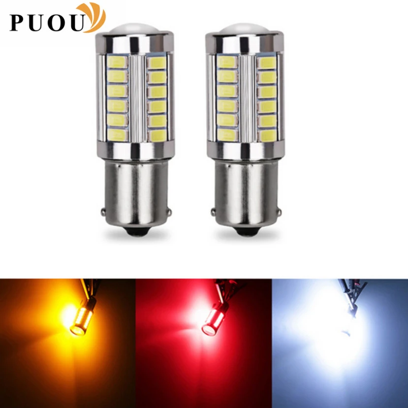 2x1156 BAU15S PY21W светодиодный автомобильный резерв света поворотные Сигнальные огни для Ford Focus 2 Fiesta Fusion mondeo mk3 mk4 kuga mustang