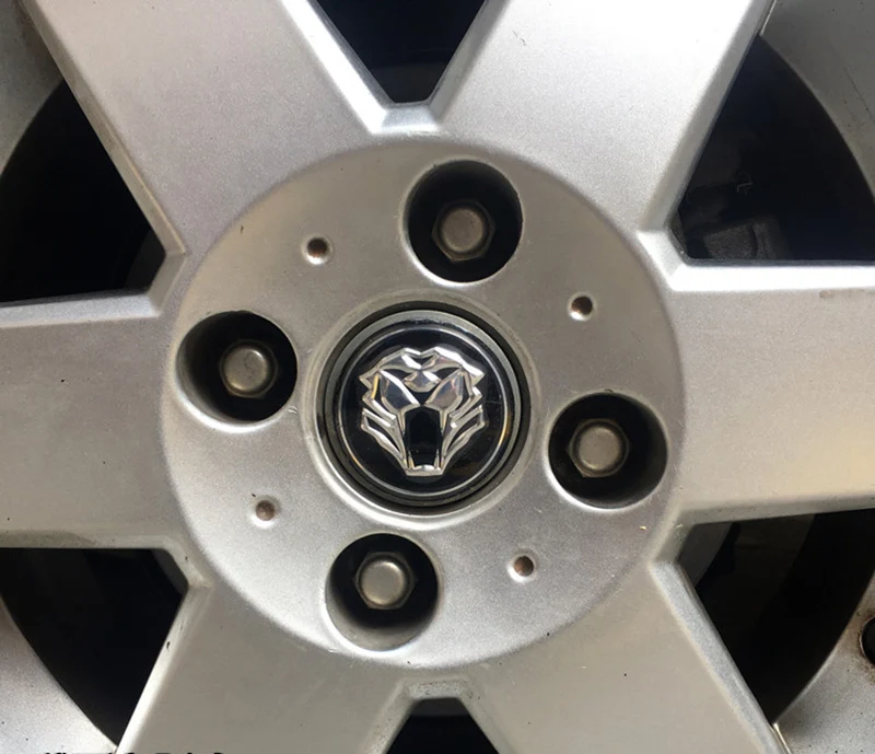 4 шт./лот Автомобильный Центр рулевых колес с тигровой головой Автомобильная