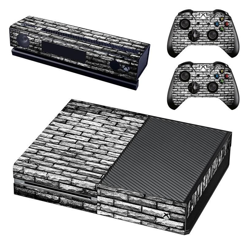 Для Microsoft Xbox One виниловая наклейка s + 2 контроллера Скины Наклейка для X Box