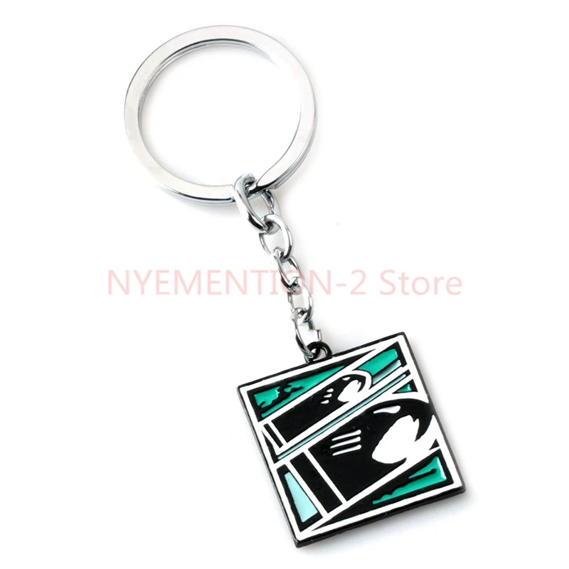 20pcs/lot Game Rainbow Six Siege Key Chains Jager Glaz Metal Keychain Male Car Keyring Holder for Men Women Jewelry | Украшения и