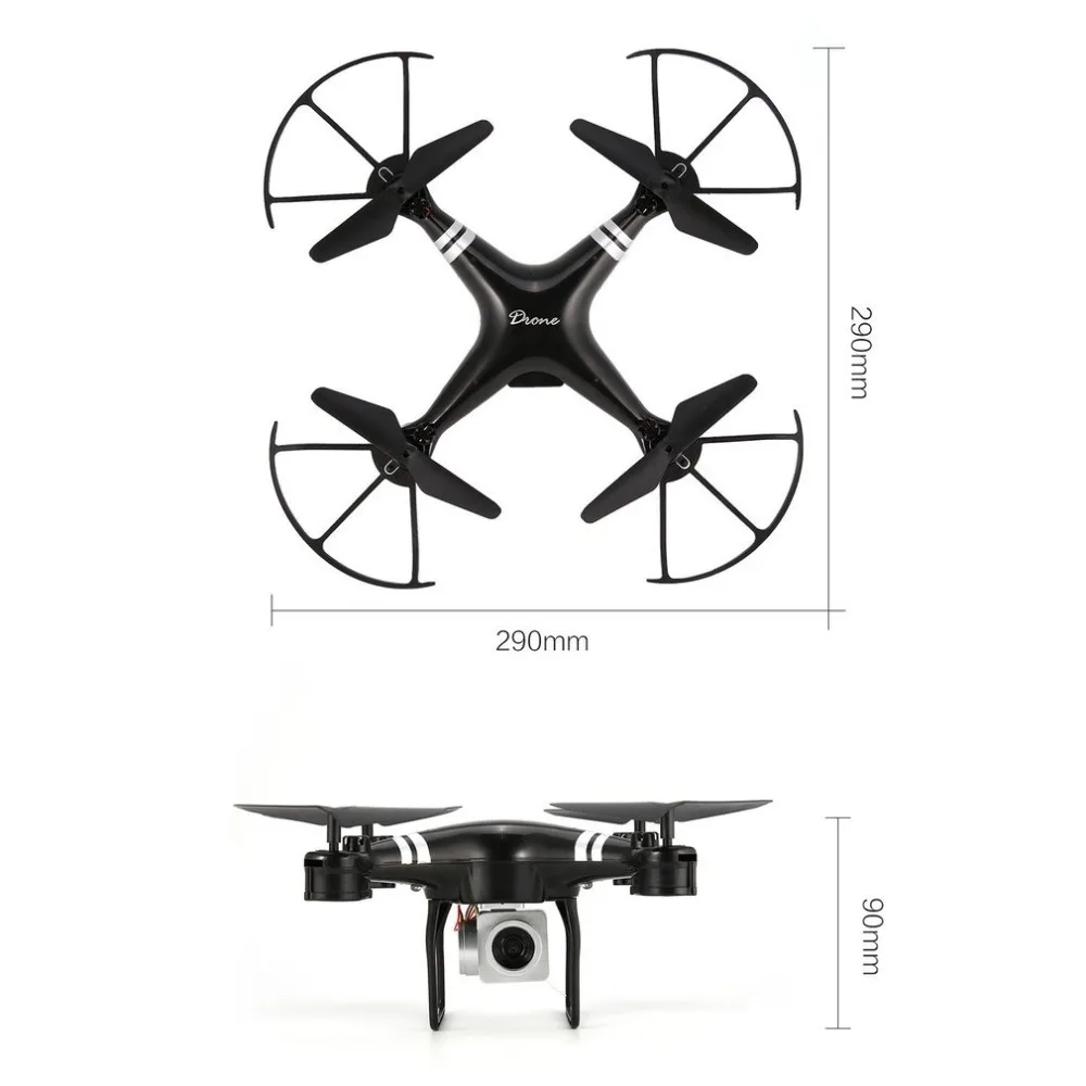 KY101S WiFi FPV широкоугольный 720/1080P камера селфи RC Дрон режим удержания высоты Безголовый 3D переворачивает один ключ возврата Квадрокоптер