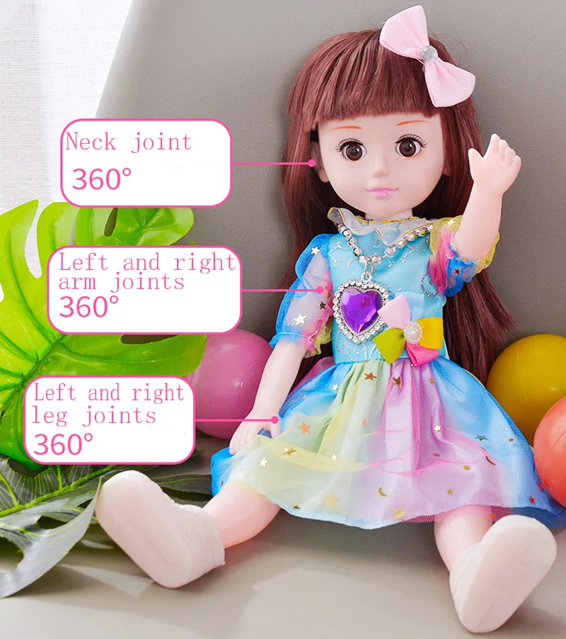 Новая говорящая кукла девочка принцесса детская игрушка dressup моделирование подарок на день рождения игрушки около 41 см