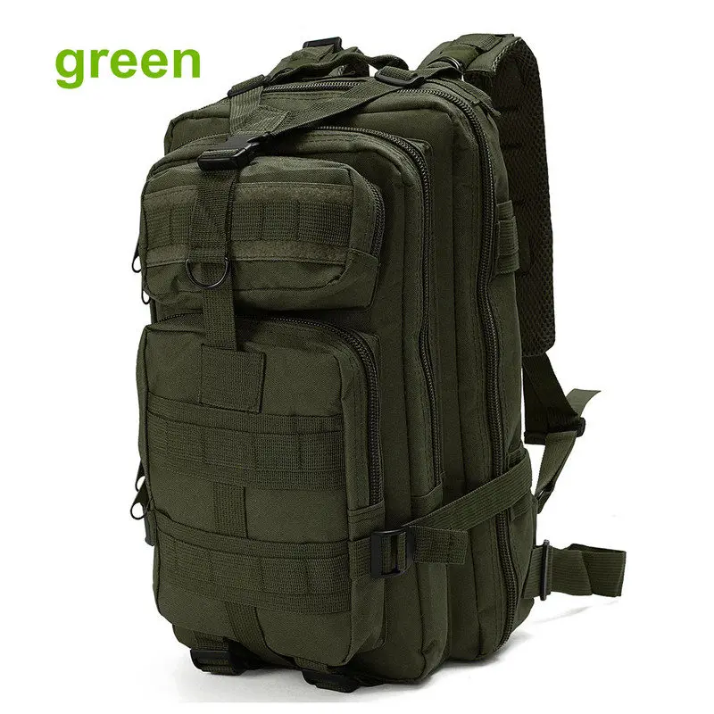 Green 30L военный тактический рюкзак, рюкзак, регулируемый, для путешествий, кемпинга, треккинга, камуфляжная сумка, для улицы, спортивная сумка, армейская сумка - Цвет: Green