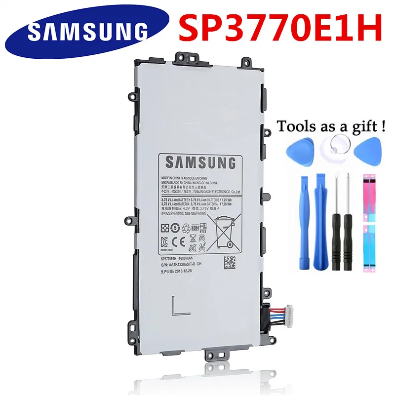 Оригинальный сменный аккумулятор SAMSUNG SP3770E1H для Samsung GALAXY Note 8 0 N5100 N5110 N5120 подлинный