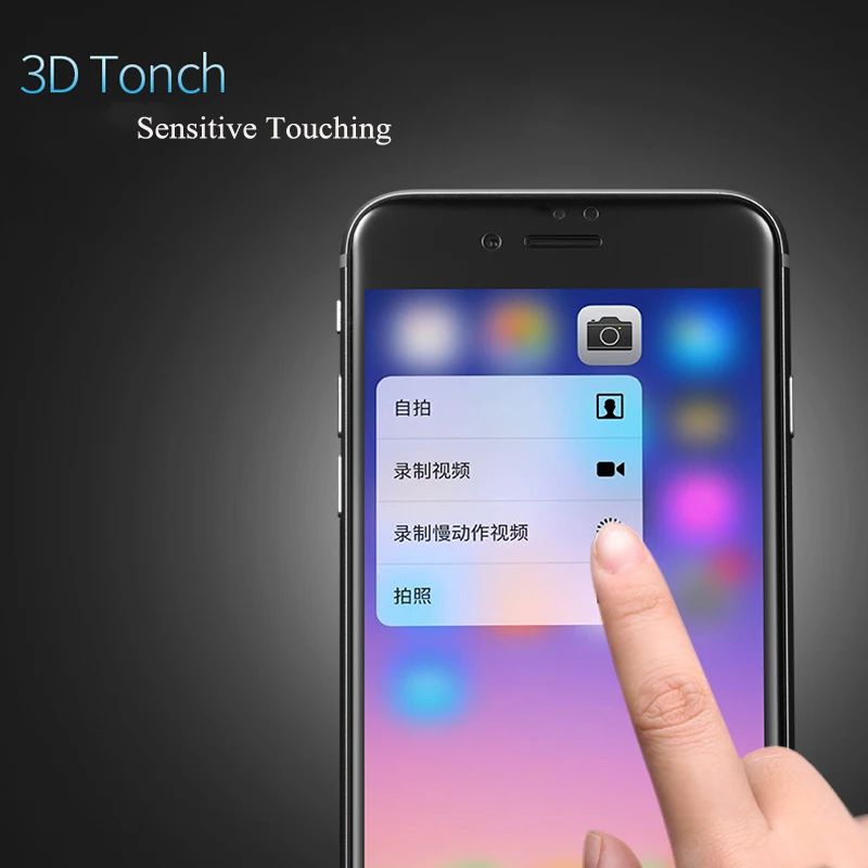 Oppselve 3D 0 23 мм Защитная пленка для экрана из закаленного стекла iPhone 8 7 6 6s Plus мягкая