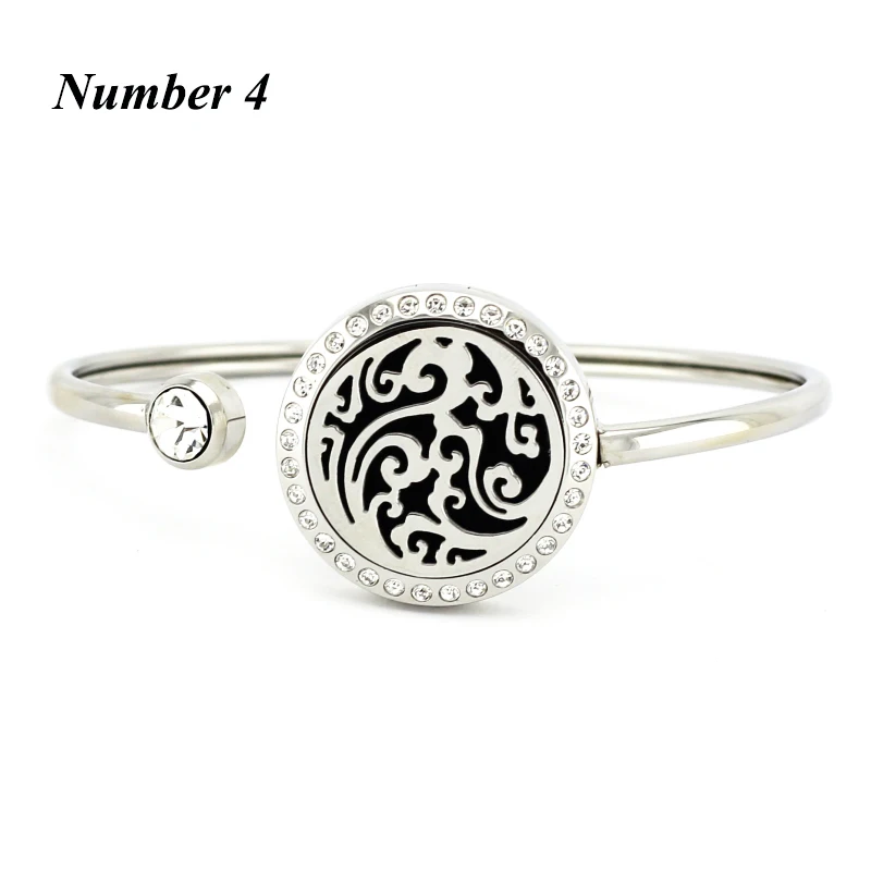 Браслет из нержавеющей стали с диффузором эфирного масла 20 мм 25 | Украшения и