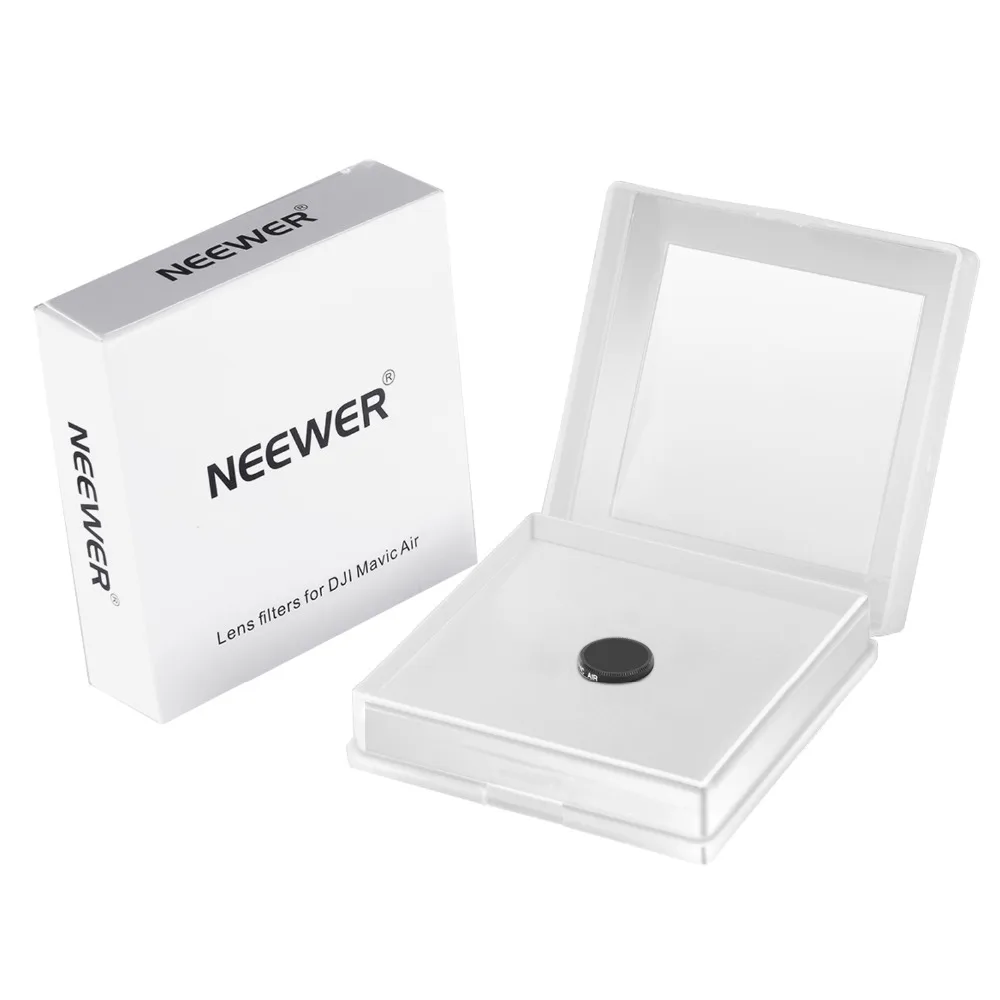 Neewer Pro ND16/PL фильтр для квадрокоптера DJI Mavic Air изготовленный из оптического стекла