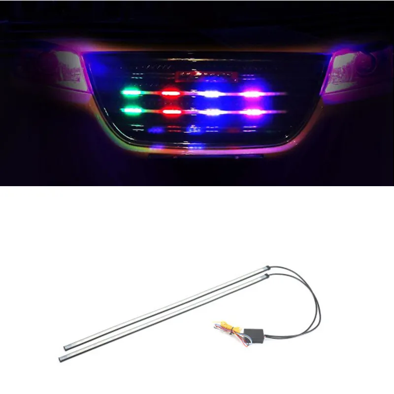 Автомобильный Стайлинг чистые огни RGB 5050 SMD 36 светодиодный авто мигающий