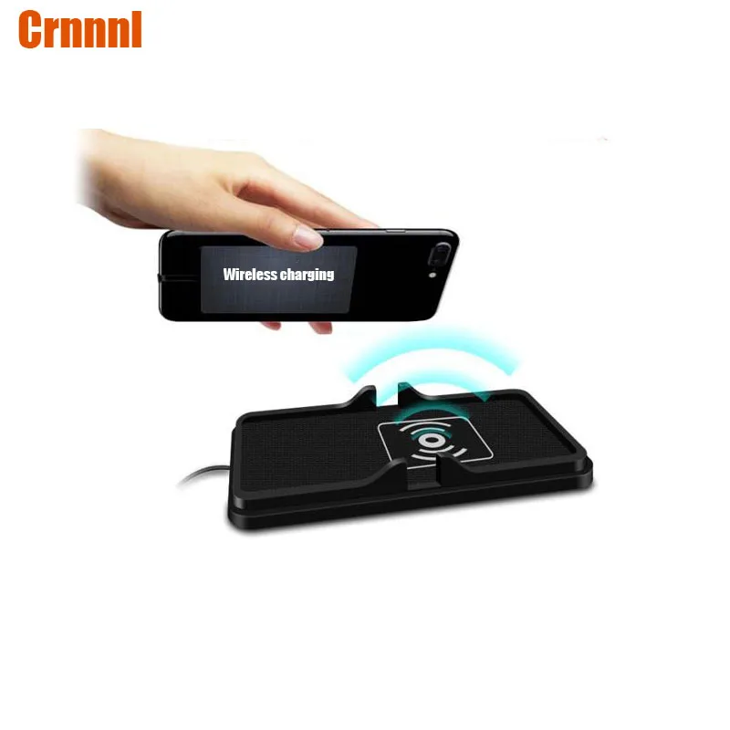 QI Vehicle-mounted mobile wireless charging mat Car Accessories For BMW 3 5 series F30 F31 F34 F35 F10 F11 F07 F18 G30 G31 530 | Автомобили