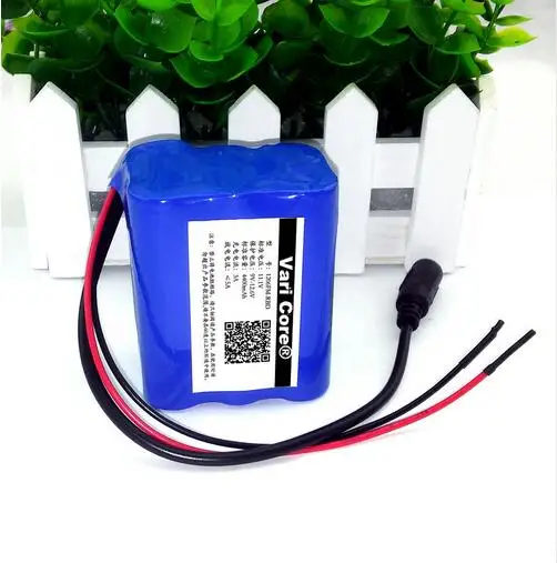 VariCore 12 В 4400 Ач 18650 мАч перезаряжаемые батареи + PCB литиевая батарея Защитная плата