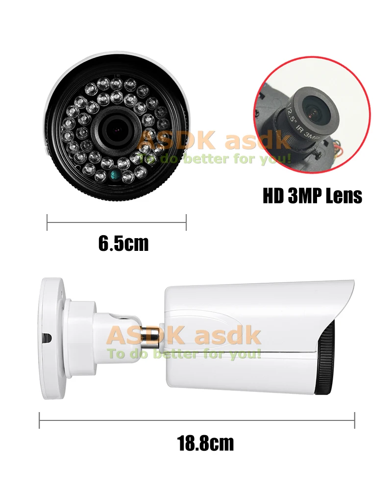 4CH IP CCTV камера 1080 P системный комплект для фотокамеры HD 8-канального сетевого видеорегистратора 4 шт. Водонепроницаемый 1920x1080 P 2.0MP Bullet камера слежения Камеры скрытого видеонаблюдения