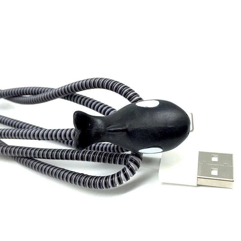 ISKAS протекторы для кабеля милые животные Kawaii Прекрасный Kabel управление Usb обмотки