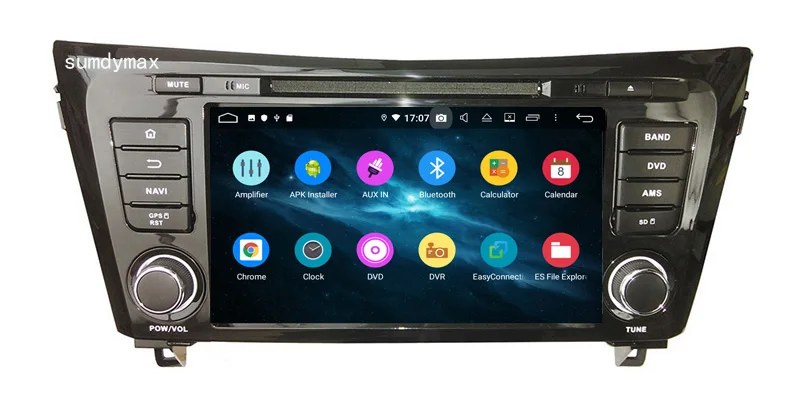 Автомобильный DVD плеер Octa core 4G RAM android 10 для nissan QashQai X Trail 2014 2015 2016 с gps навигацией